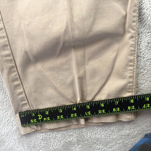 Riders By Lee Womens Capri Pants Size 16M Beige Cropped Casual Classic Stretch - Picture 9 of 14